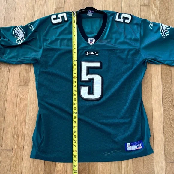 Rare Reebok Philadelphia Eagles McNabb Jersey On Field 52 Embroidered Retro NFL
